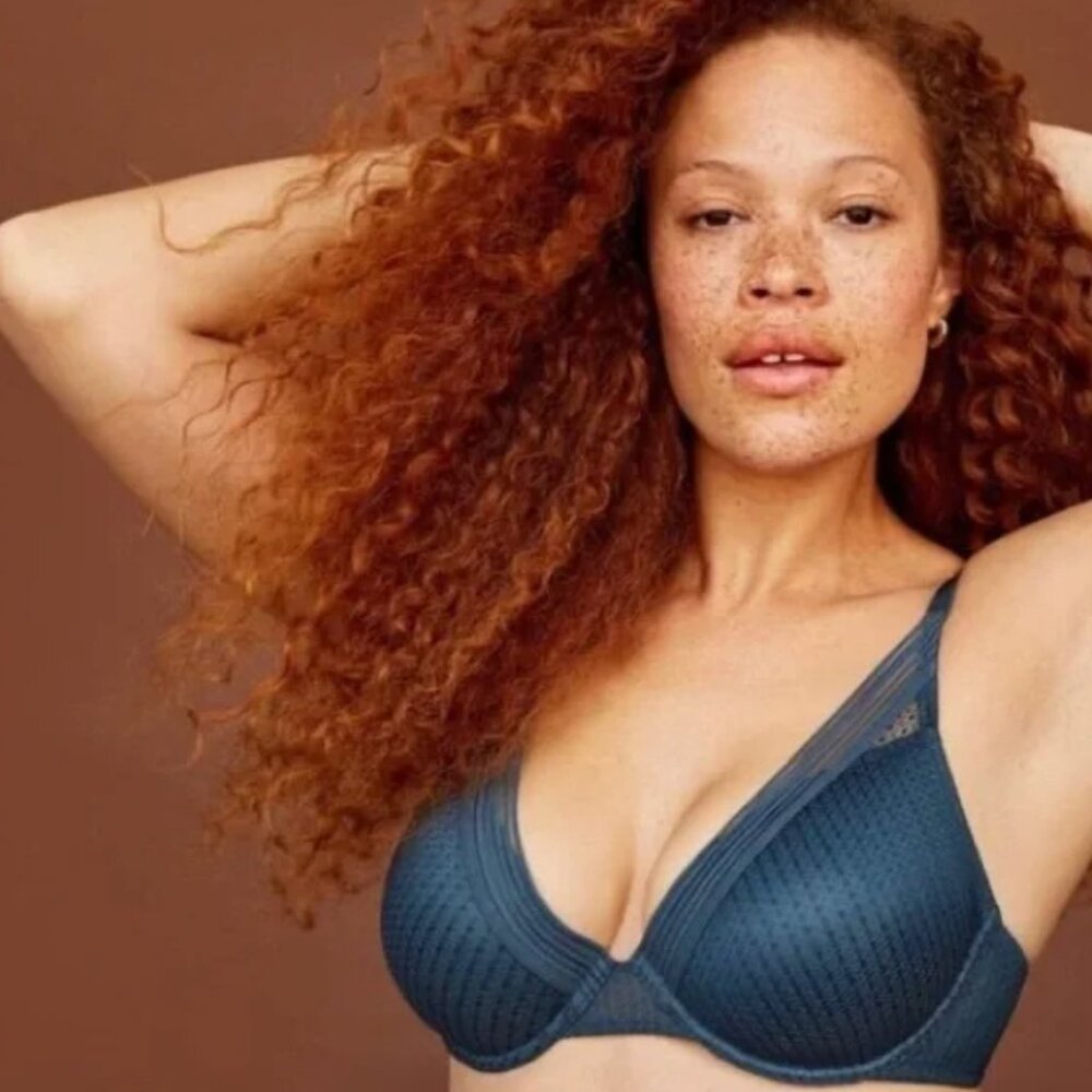 ThirdLove Modern Mesh Plunge Bra - 32D